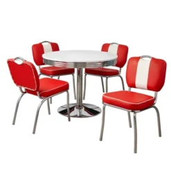 5pc Raleigh Retro Dining Set - Buylateral -Quality Furniture Store GUEST e6f1a4bb c6c2 4cb3 af6f 800b31384c20