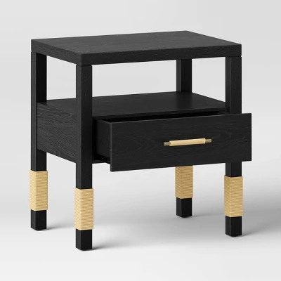 Corded Wood Accent Table - Threshold™ 4 Corded Wood Accent Table - Threshold™ - Image 2