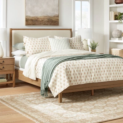 Elmira Bed Frame Brown - Threshold™ Designed With Studio McGee 3 Elmira Bed Frame Brown - Threshold™ Designed With Studio McGee