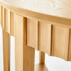 Thousand Oaks Wood Scalloped Demilune Console Table - Threshold™ Designed With Studio McGee 9 Thousand Oaks Wood Scalloped Demilune Console Table - Threshold™ Designed With Studio McGee -Quality Furniture Store GUEST eb35aaa8 f7c8 4881 b5d1 f85e53b2ca90