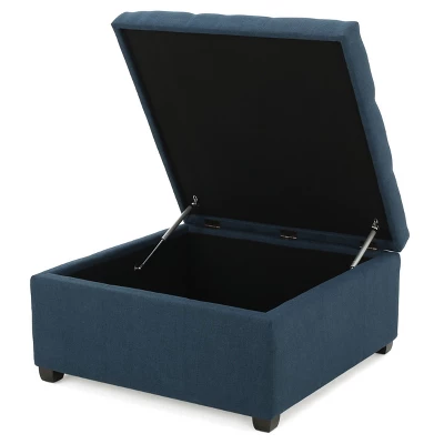 Carlsbad Storage Ottoman - Christopher Knight Home 4 Carlsbad Storage Ottoman - Christopher Knight Home - Image 2