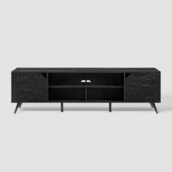 Mid-Century Modern Wide Storage TV Stand For TVs Up To 80" - Saracina Home -Quality Furniture Store GUEST ebf0168c 07e9 4608 af26 352cb8d1e59b