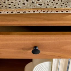 Stiva Classic Mid-Century Modern 1 Drawer Nightstand - Saracina Home -Quality Furniture Store GUEST ef72189e b6de 40e1 a0d4 baad85885957