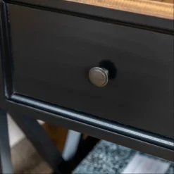 Set Of 2 Farmhouse Single Drawer V Frame Nightstands - Saracina Home -Quality Furniture Store GUEST f1245680 253f 435e 8e31 ba1601b73c4d