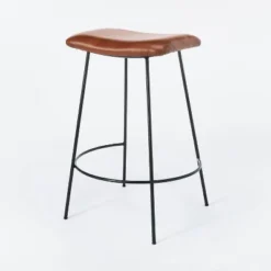 Clarkston Metal Counter Height Barstool With Upholstered Seat - Threshold™ Designed With Studio McGee -Quality Furniture Store GUEST f178119f 0fe3 43a4 ad93 334f1320cdb3