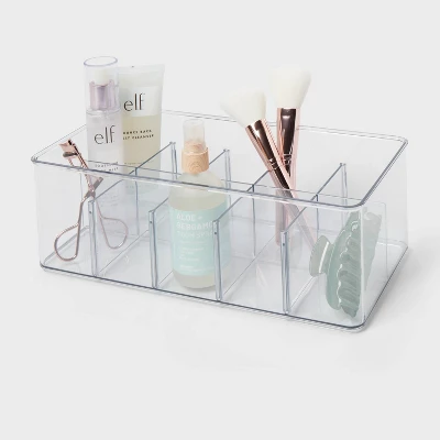 12"x6"x4" Bin Organizer Clear - Brightroom™ 5 12"x6"x4" Bin Organizer Clear - Brightroom™ - Image 3