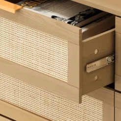 43.31" 6-Drawer Rattan Dresser For Living Room And Bedroom - ModernLuxe 17 43.31" 6-Drawer Rattan Dresser For Living Room And Bedroom - ModernLuxe -Quality Furniture Store GUEST f9cd6e25 eed0 4d7a 8a11 5c3251963523