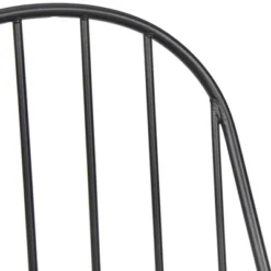 Set Of 2 Milo Windsor Metal With Wood Seat Dining Chairs Black/Espresso Brown - Buylateral -Quality Furniture Store GUEST fb9d4c60 8d19 4141 99c8 153ba4bdc73b