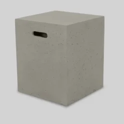 Oana 7pc Acacia V-Shaped Sectional Sofa Set With Fire Pit - Teak/Beige/Light Gray - Christopher Knight Home 9 Oana 7pc Acacia V-Shaped Sectional Sofa Set With Fire Pit - Teak/Beige/Light Gray - Christopher Knight Home -Quality Furniture Store GUEST fdab14b8 39b4 47ad 8695 11b9e54f1b48