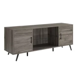 2 Door Mid-Century Modern Wood Storage TV Stand For TVs Up To 65" - Saracina Home 28 2 Door Mid-Century Modern Wood Storage TV Stand For TVs Up To 65" - Saracina Home -Quality Furniture Store GUEST fdbaa559 01a2 420c b9f9 1eddb90512df